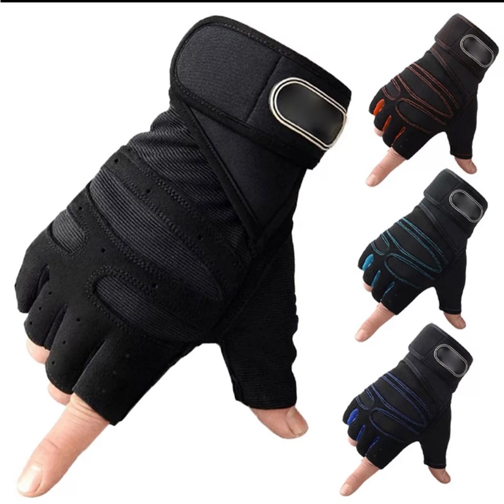 Gym weight lifting gloves
